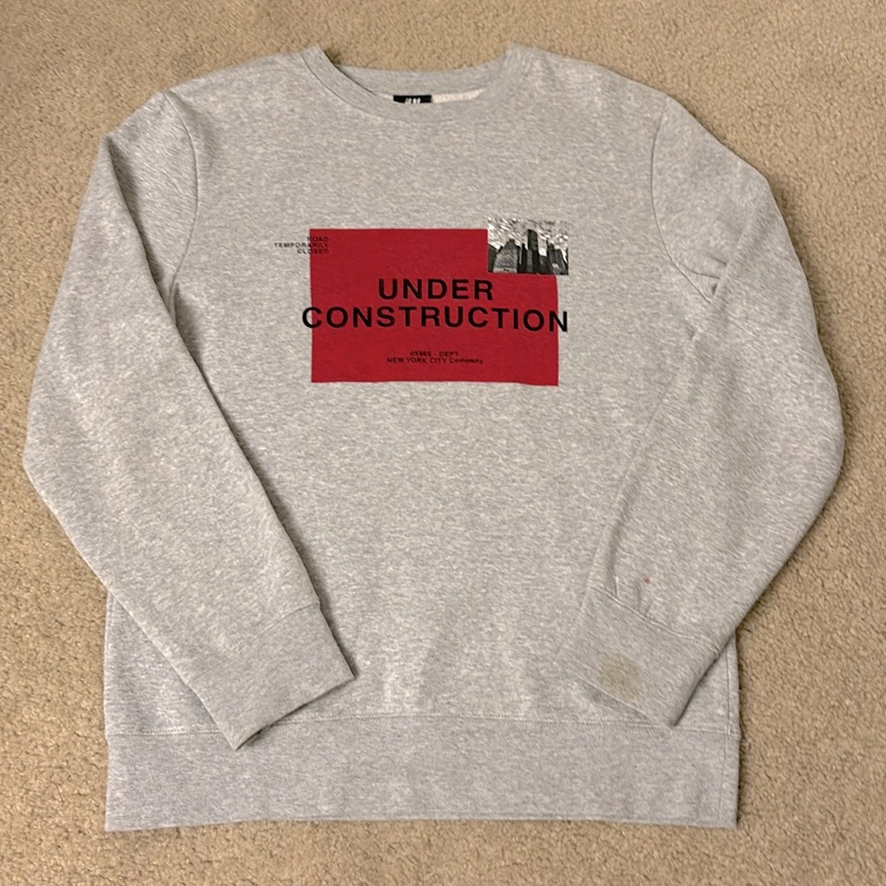H&M Under Construction Sweatshirt (Men’s)